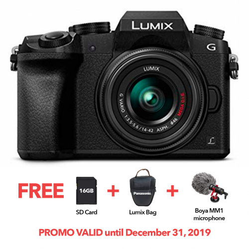 Panasonic Lumix DMCG7 Mirrorless Micro Four Thirds Digital Camera with
